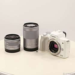 EOS Kiss M ホワイト ダブルズームキット