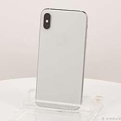 中古】iPhoneX 256GB シルバー NQC22J／A SoftBank [2133067898803