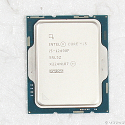 Core i5 12400F 〔2.5GHz／LGA 1700〕