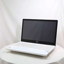 中古PC 15.6インチワイドプレミアムホワイトノートPC富士通LIFEBOOK ノートパソコン FMV LIFEBOOK AH480/H プレミアムホワイト