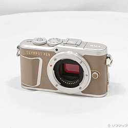 OLYMPUS PEN E-PL10 ボディ ブラウン