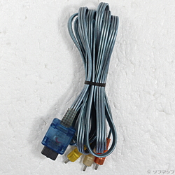 ステレオAVケーブル クリアブルー 【NINTENDO64】