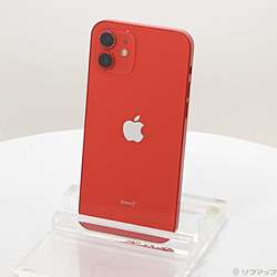中古】iPhone12 128GB プロダクトレッド MGHW3J／A SIMフリー