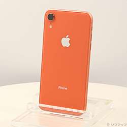 はなApple iPhone XR SIMフリー 128G ジャンク 中古】iPhoneXR 128GB コーラル MT0T2J/A SIMフリー