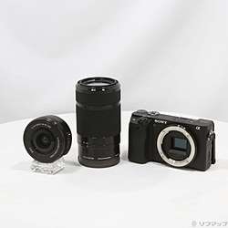 α6400 ILCE-6400Y ダブルズームレンズキット ブラック