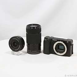 α6400 ILCE-6400Y ダブルズームレンズキット ブラック