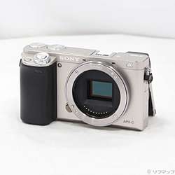 α6000 ボディ シルバー ILCE-6000