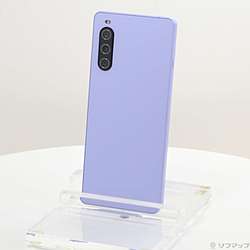 中古】Xperia 10 V 128GB ラベンダー SO-52D docomo SIMフリー