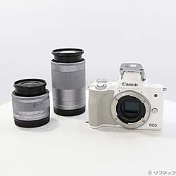 EOS Kiss M ホワイト ダブルズームキット