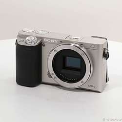 α6000 ボディ シルバー ILCE-6000