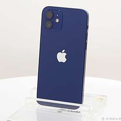 中古】iPhone12 128GB ブルー MGHX3J／A SIMフリー [2133066545357