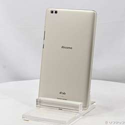 中古】dtab compact 32GB ゴールド d-02K docomo [2133066604948