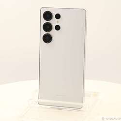 中古】Galaxy S25 Ultra 256GB チタニウムホワイトシルバー SM