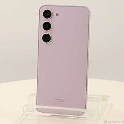 中古】Galaxy S23 256GB ラベンダー SCG19 au SIMフリー