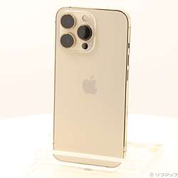 中古】iPhone13 Pro 128GB ゴールド MLUH3J／A SIMフリー