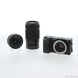 α6400 ILCE-6400Y ダブルズームレンズキット ブラック