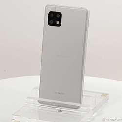 中古】AQUOS sense6s 64GB シルバー SHG07 au SIMフリー