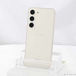 中古】Galaxy S23 256GB クリーム SC-51D docomo SIMフリー