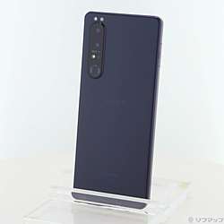中古】Xperia 1 III 256GB フロストパープル SO-51B docomo