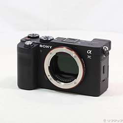 〔展示品〕 α7C ボディ ブラック ILCE-7C B