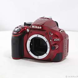 NIKON D5200 ボディ (レッド)
