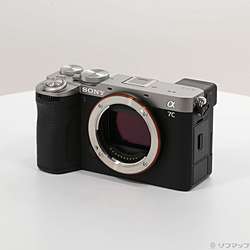 α7C II ボディ シルバー ILCE-7CM2