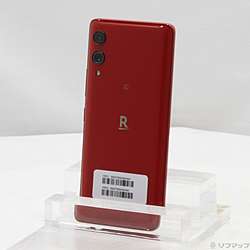 中古】Rakuten Hand 5G 128GB クリムゾンレッド P780 楽天 SIMフリー