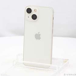 Apple - アップル iPhone13 mini 128GB スターライト 中古】iPhone13 mini 128GB スターライト MLJE3J／A SIMフリー