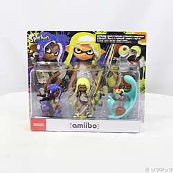 amiibo トリプルセット [インクリング【イエロー】／オクトリング【ブルー】／コジャケ] スプラトゥーンシリーズ