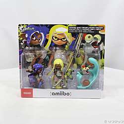 amiibo トリプルセット [インクリング【イエロー】／オクトリング【ブルー】／コジャケ] スプラトゥーンシリーズ