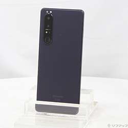 中古】Xperia 1 III 256GB フロストパープル SO-51B docomo