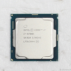 Core i7 8700K 〔3.7GHz／LGA 1151〕