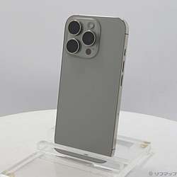 中古】iPhone16 Pro 256GB ナチュラルチタニウム 3N746J／A SIMフリー