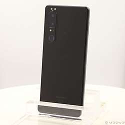 中古】Xperia 1 III 256GB フロストブラック SO-51B docomoロック解除