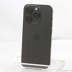 中古】iPhone15 Pro 256GB ブラックチタニウム MTUC3J／A SIMフリー