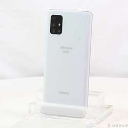 中古】Galaxy A51 5G 128GB プリズムブリックスホワイト SCG07 au