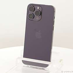 中古】iPhone14 Pro Max 512GB ディープパープル MQ9J3J／A SIMフリー