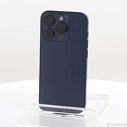 中古】iPhone15 Pro Max 256GB ブルーチタニウム MU6T3J／A SIMフリー