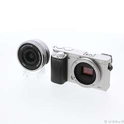 期間特価対象品 α6000 パワーズームレンズキット シルバー ILCE-6000L