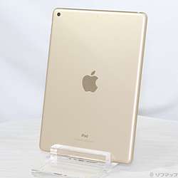 中古】iPad 第5世代 128GB ゴールド NPGW2J／A Wi-Fi ［9.7インチ液晶