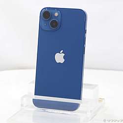 中古】iPhone13 128GB ブルー MLNG3J／A SIMフリー [2133068744000
