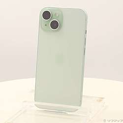 Apple(�A�b�v��) �k���Õi�l iPhone15 128GB �O���[�� MTMM3J�^A SIM�t���[ �m6.1�C���`�L�@EL�^Apple A16�^RAM:6GB�^�i�mSIM�n