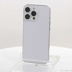 中古】iPhone16 Pro Max 256GB ホワイトチタニウム MYWH3J／A SIM