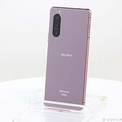 中古】Xperia 5 II 128GB ピンク SO-52A docomoロック解除SIMフリー