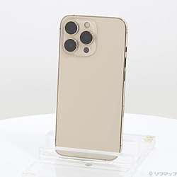 中古】iPhone13 Pro 128GB ゴールド MLUH3J／A SIMフリー