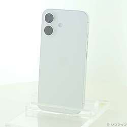 中古】iPhone16 256GB ホワイト MYDX3J／A SIMフリー [2133069029007