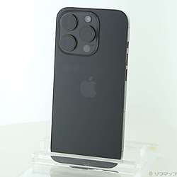 中古】iPhone15 Pro 256GB ブラックチタニウム MTUC3J／A SIMフリー