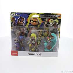 amiibo トリプルセット [インクリング【イエロー】／オクトリング【ブルー】／コジャケ] スプラトゥーンシリーズ