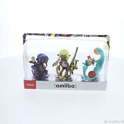amiibo トリプルセット [インクリング【イエロー】／オクトリング【ブルー】／コジャケ] スプラトゥーンシリーズ