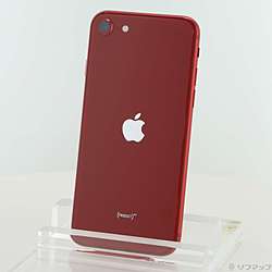 中古】iPhone SE 第3世代 64GB プロダクトレッド MMYE3J／A SIMフリー